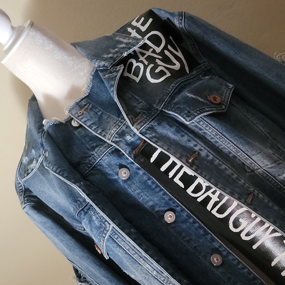 Coats | Diesel Denim Jacket The Bad Guy 
